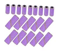 IWOWHERO 50pcs Manicure Nail Sanding Bands Mini 3.1mm Grit 240 Sanding Rings for Nail Drill and Acrylic Filing Removal Tool
