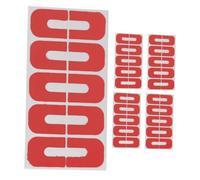 IWOWHERO 50pcs Nail Stuff Gel Finger Protectors Nail Polish Protector Stickers Cuticle Guard for Polish Spillproof Stickers