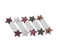 IWOWHERO 5Pcs Invisible Hair Clip Comb Star Hair Pins for Updo Styling No Trace Bangs Holder Comfortable Hair Combs for Women Versatile Hair Accessories Options