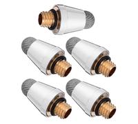 IWOWHERO 5PCS Mesh Stylus Replacement Tips - 5mm High Sensitivity Touch Screen Pen Tips for Capacitive Screen Stylus Pens Control Thread M5