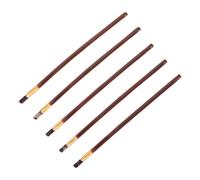 IWOWHERO 5pcs Metal Bobby Pins Brown Alloy Duckbill Hair Clips Lightweight Secure Hold Sleek Simple Design Hair Styling Accessories for Women and Girls