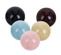 IWOWHERO 5pcs Misty Spray Bottle Topper Caps Decorative Perfume Ball Cover Refillable Spherical Nozzle Caps for Cologne Bottles for Party and Office Use
