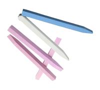 IWOWHERO 5pcs Nail Pumice Stone Manicure Files Cuticle Buffers Nail Art Tools for Home and Salon Use Portable Care Set for Women and Men Random Color