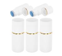 IWOWHERO 5pcs Refillable Sponge Applicator Bottle Empty Cosmetic Paint Container Sponge Head for Liquid Perfume Essential Oil Applying