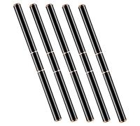IWOWHERO 5pcs Rose Gold Nail Art Pen Set Sided Brush Nail Art Design Pens Extra Fine Detail Brush Kit Diy Manicure Tool