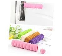 IWOWHERO 5pcs Safety Door Handle Cover Boy Girl-Safe Knob Protector Pink Non-Toxic Material Flexible and Non-Slip for Schools Offices and Public Spaces