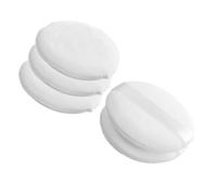 IWOWHERO 5Pcs Woman Cosmetic Powder Puff Soft Velour Makeup Pads Lightweight Compact Makeup Accessories for Precise Application and Cosmetic Saving