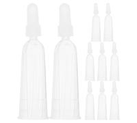 IWOWHERO 60Pcs Ampule Tip for Liquid Dispensing 2ml Clear Ampule Bottles Caps Replacement Vial Tips for Medical, Beauty, or DIY Applications