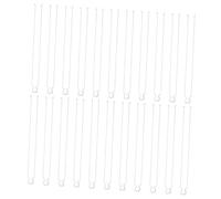 IWOWHERO 60pcs Glass Droppers for Essential Oils and Reusable Pipettes for Liquid Transfer Practical for Home Experiments and Aromatherapy