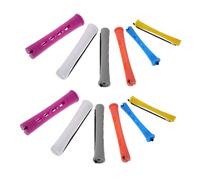 IWOWHERO 60pcs Hair Perming Rod Set with Quick Heatup Ergonomic Grip Plastic Rollers for Salon-quality Curling Styling Tools Women DIY Hairdressing