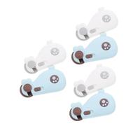 IWOWHERO 6pcs Boy Girl Safety Cabinet Locks Multi-Functional Proofing for Cabinets and Appliances Protects Boy Girl from Harmful Objects