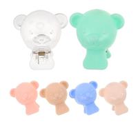 IWOWHERO 6pcs Cute Cartoon Toothbrush Head Protector Cover Travel Portable Toothbrush Head Covers for Boys and Girls and Adults Home and Outdoor Use