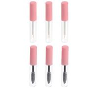 IWOWHERO 6pcs Empty Mascara Tube Eyeliner Stick Lip Gloss Tube Shadow Tip Liner Pet Material Travel