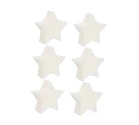 IWOWHERO 6pcs Five-Pointed Star Shape Filtering Sponges for Swimming Pool Oil-Absorbing Sponges