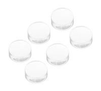 IWOWHERO 6pcs French Manicure Tool Nail Polish Stamper Heads Replacement Heads for Nail Art Stamper