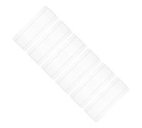 IWOWHERO 6PCS Nail Art Display Tips Board 50 Slots Plastic Nail Polish Sample Display and Professional Manicure Training