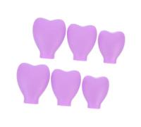 IWOWHERO 6pcs Silicone Makeup Brush Guard for Brush Heads Dust Cover Protect Facial Mask Tools Makeup Protective Cover