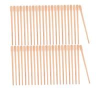 IWOWHERO 800pcs Wooden Waxing Sticks for Hard Wax Hair Removal Oval Eyebrow Nose Lip Wax Applicators Body Waxing Rods for Women Facial and Body Grooming