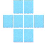 IWOWHERO 8pcs DIY Water Ripple Decals Self-adhesive Realistic Ripple Effect Sheet for Miniature Lake Scenery Stream Diorama Decoration Model Building