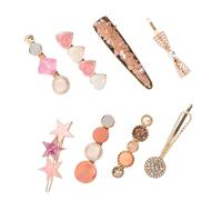 IWOWHERO 8pcs Elegant Metal Hair Clips for Women and Simple Fashion Barrettes Hairpins Chic Hair Accessories for Parties Birthdays Graduation Stylish Styling