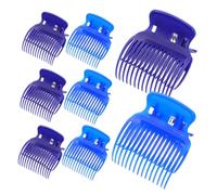 IWOWHERO 8pcs Heated Roller Clips Claw Hair Curler Fixing Tool for Hair Heated Rollers for Women