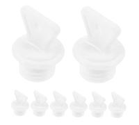 IWOWHERO 8pcs Leakproof Hot Water Bag Plugs Replacement Stoppers, Small Plastic Sealing Caps 2.1cm Inner Diameter, 1.7cm Height, Compatible with Hot Water Bottles for Household Use