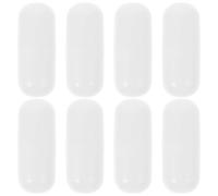 IWOWHERO 8pcs Mini Empty Lipstick Tubes with Lid Portable Fillable Capsules Small Refillable Lip Balm Containers for Travel and Daily Use