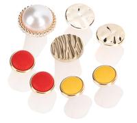 IWOWHERO 8pcs Silicone Toe Separators Soft Toe Spacers for Pedicure Nail Polish Application Reusable Skin-friendly Dividers for Foot and Finger Care