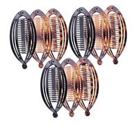 IWOWHERO 9pcs Banana Clips Hair Accessories Curly Hair Grips Clamp for Women Comb