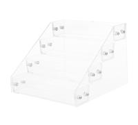 IWOWHERO Acrylic Nail Polish Organizer with Multiple Layers and Stable Design, Simple and Stylish Nail Polish Rack for Salon Or Home Use