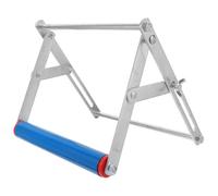 IWOWHERO Adjustable Cutting Machine Stand with Height 55Mm-135Mm, Woodworking Roller Support Frame for Table Saw and Chop Saw Holder, Material Support Bracket for Workshop Use