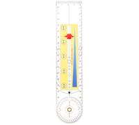 IWOWHERO Angle Ruler Goniometer for After Injury, Knee Bend Measure, Evaluate Range of Motion, ABS, Physical Therapists