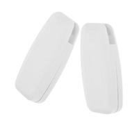 IWOWHERO Blind Cord Pulls Drops Pull End for Blinds 2pcs POM Beige Rounded Corners Break Resistance for Roller Blind Repair Parts