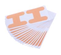 IWOWHERO Breathable Sleeping Mouth Tape for Snoring with Polyester Material, Disposable 10 Sheets Pack, Khaki Colour, Comfortable Breath Control Tape Stickers for Sleep Improvement