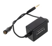 IWOWHERO Car Audio Noise Canceller Aux Audio Filter Ground Loop Isolator for Stereo Systems No Power Required Hum Static Remover Compact Heavy-duty Suppressor for Sound