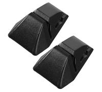IWOWHERO Car Card Clip 2pcs ABS Durable Holder for Vehicle Interior with Self Adhesive Parking Ticket and Receipt Holder
