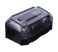 IWOWHERO Car Power Cord Socket Box Automotive Replacement Fuse Holder Block for Car Audio Power Distribution for Amp Fuse Block and Auto Part Use