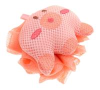 IWOWHERO Cartoon Bath Ball Body Exfoliating Shower Loofah for Adults Soft Lightweight Bath Sponge Skin-Friendly Cute Octopus Design Portable for Home and Travel Use