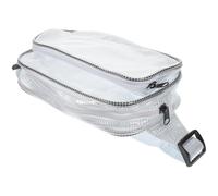 IWOWHERO Clear PVC Waist Bag Anti-static Tool Pouch Unisex Outdoor Belt Bag for Running Gym Travel Lightweight Transparent Storage for Small Essentials Sweat and Rain Resistant Fanny Pack