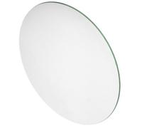 IWOWHERO Clock Glass Replacement Dome Cover Keeps Dust and Moisture Away round Convex Glass Panel for Desk and Mantel Clocks for Office and Party Decor