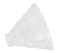 IWOWHERO Coffee Filter, Glass Coffee Dripper, 2pcs Heat-resistant Thickened Funnel for Coffee Making in Families and Meeting Rooms, Not Easy to Break