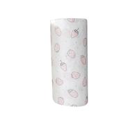 IWOWHERO Colorful Kitchen Oil Absorption Roll Paper Napkin Pink Printed Pattern Random Design Wood Pulp Soft Kitchen Accessories for Home Restaurant Bar Hotel Use