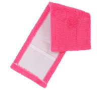 IWOWHERO Coral Fleece Replacement Mop Head for Easy Household Cleaning Machine Washable Coral Mop Pad for Hardwood Marble Vinyl Floors Secure Fit for Homes Hotels Restaurants and Offices