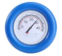 IWOWHERO Cordless Floating Pool Thermometer Large Pond Water Temperature Tester Blue Bath Thermometer for Outdoor Swimming Pool and Bathtub Use