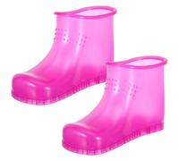 IWOWHERO Creative Foot Bath Bucket Movable Foot Soaker Tub Basin for Home Bathroom Use Rosy Massage Soak Boots Bucket