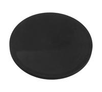 IWOWHERO Crucible Dust Cover: 4 Inch Black Graphite Round Sheet - High Temp Resistant Plate for Furnaces - Foundry Supply for Metalworking and Lab Use