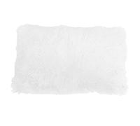 IWOWHERO Crystal Velvet Throw Pillow Covers 50x70cm, 2pcs Sofa Cushion Protective Case, Soft Plush Home Decor Pillowcases for Living Room and Bedroom, Beige
