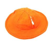 IWOWHERO Cute Outfit Small Mini Hat Felt Animals for Orange Multipurpose Pet Photo Prop Accessory for Christmas Rabbit and Parties and Pet Owners