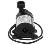 IWOWHERO Dc24v Submersible Water Booster Pump with Stainless Steel Shaft and Suction Cup, ¼” Thread Micro Circulation Pump for Hydroponics, Garden Irrigation, and Rainwater Transfer