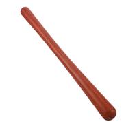 IWOWHERO Deep Tissue Back Massage Stick Handheld Wood Roller Tool for Full Body Muscle Relief and Meridian Care Ergonomic Red Rosewood Self Massage Stick for Fascia Cellulite Trigger Point
